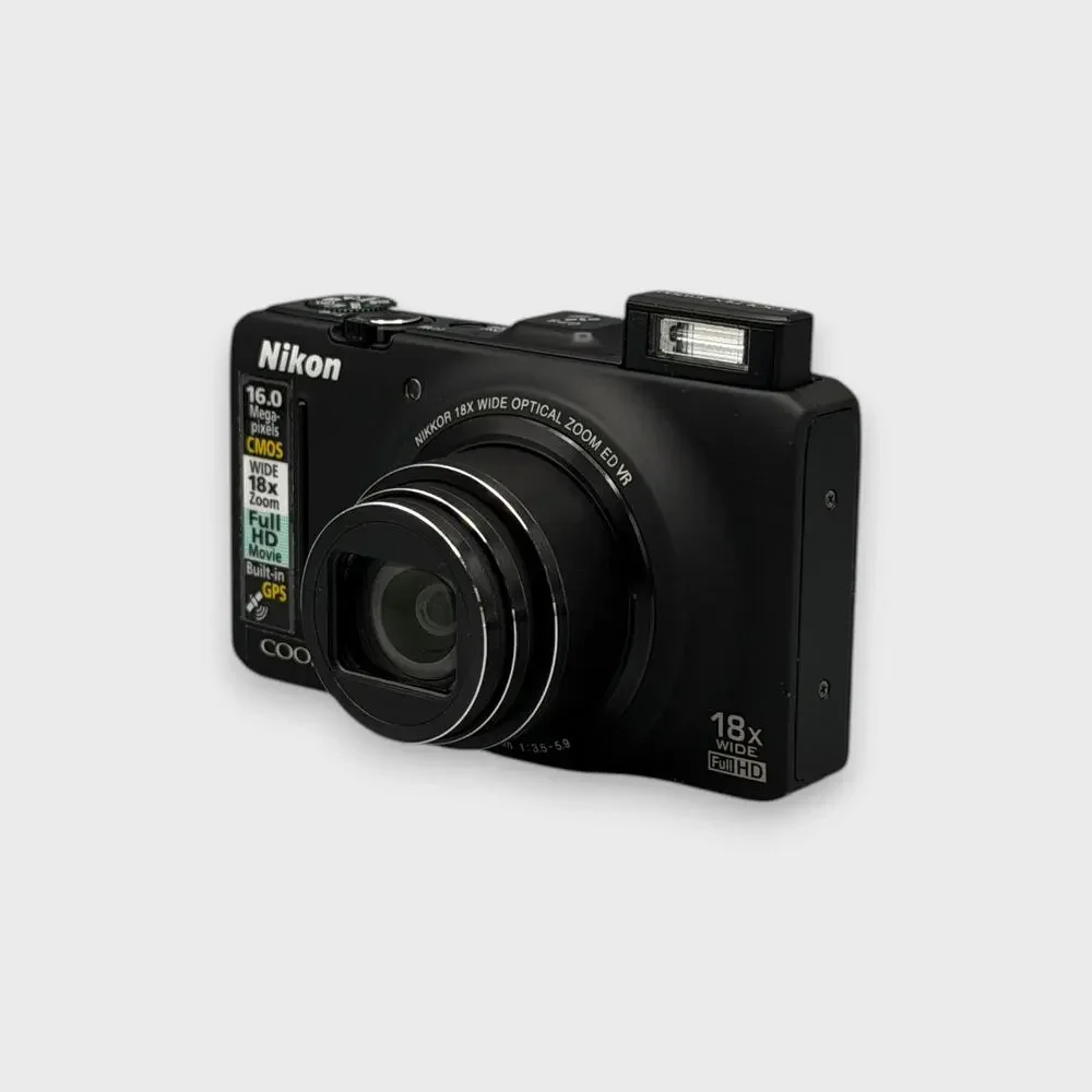Nikon Coolpix S9300 Digital Camera | 16MP | Black